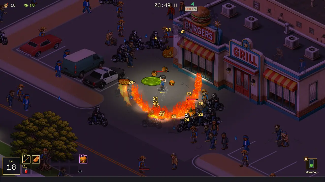 Burger, shotgun and flaming hot dog attacks in Texas